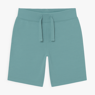 Boys’ Teal Blue Jersey Knit Shorts