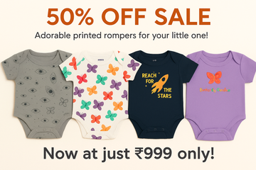 DreamSoft Printed Rompers – Style Meets Comfort for Your Little One!