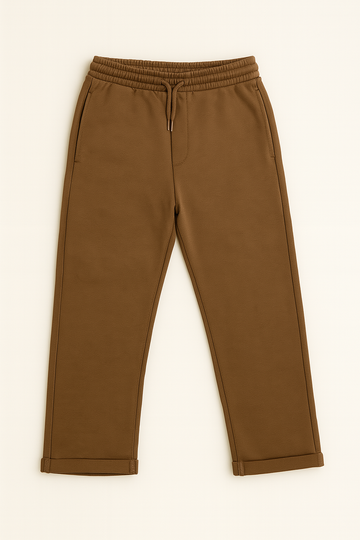 Men’s Slim Fit Jogger Pants – Brown