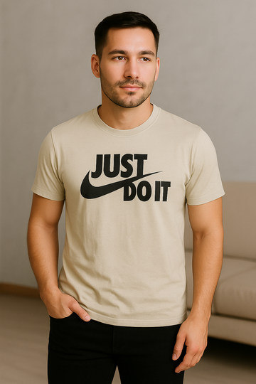Nike "Just Do It" Classic Crew Neck T-Shirt