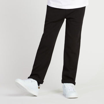 Boys' Classic Cotton Jogger – Camel Brown