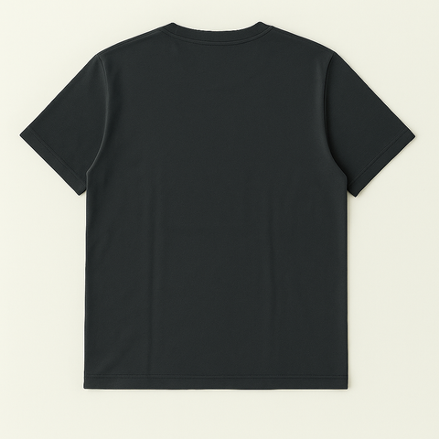 Classic Black Crew Neck T-Shirt – Timeless & Versatile