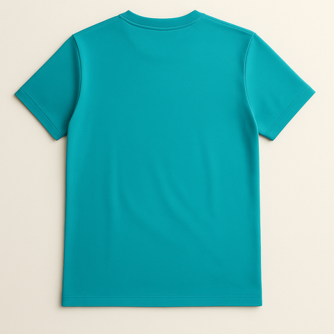 Teal Essential Crew Neck T-Shirt – Everyday Comfort Wear