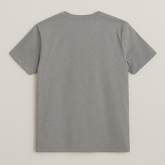 Classic Grey Crew Neck T-Shirt for Men