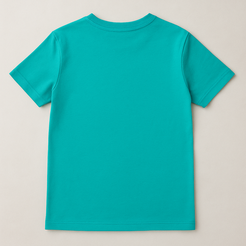 🦀 Kids' Aqua Ocean Adventure T-Shirt – Sea Life Print