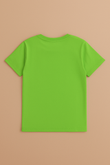 Boys' Neon Green "Lucky Dude" Graphic T-Shirt