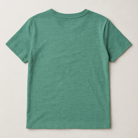 Boys’ Green “Danger Zone” Dinosaur Graphic T-Shirt