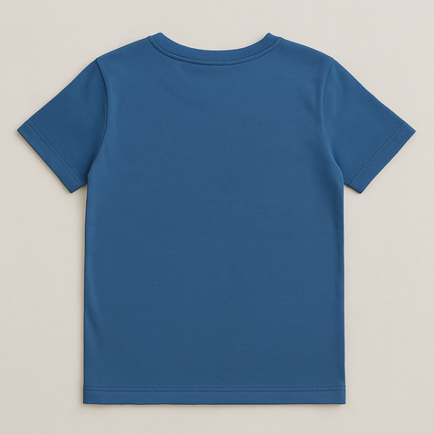 ⚽ Kids' “GOAL!” Soccer Graphic Tee – Blue Sports Edition