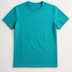 Teal Essential Crew Neck T-Shirt – Everyday Comfort Wear